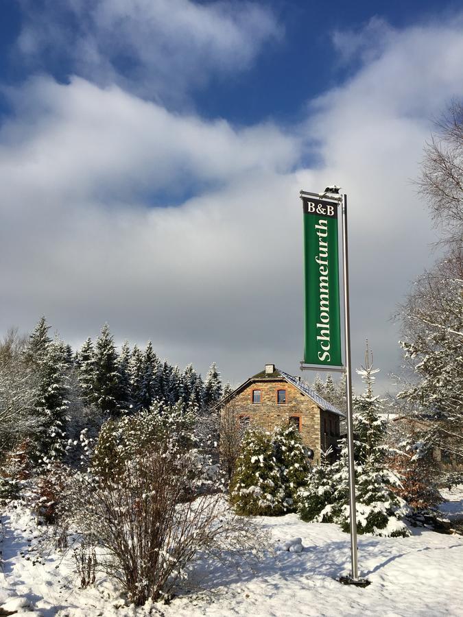 Bed & Breakfast Schlommefurth Bed & Breakfast St. Vith ภายนอก รูปภาพ